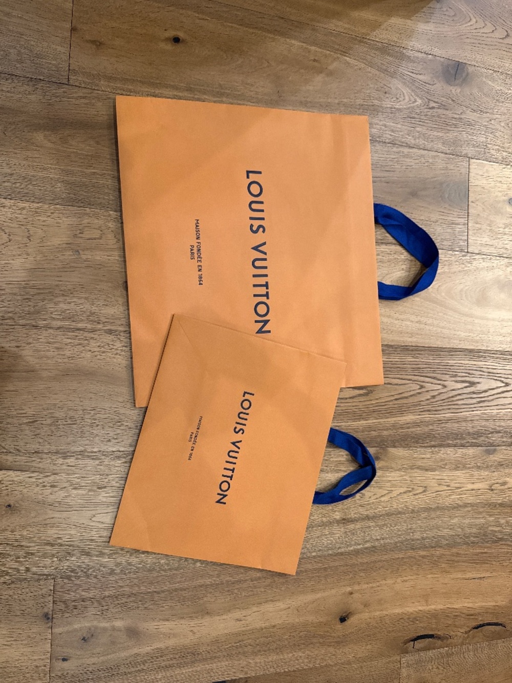 Two Louis Vuitton Gift bags